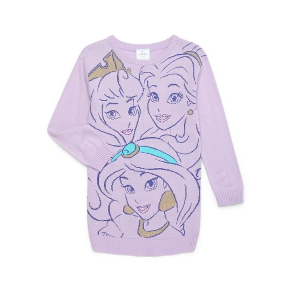 NWT Disney Princess Baby Toddler Girls Sweater Dress size 18 months